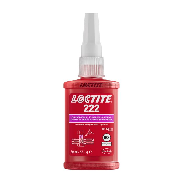 LOCTITE 222, 50 ml Bottle