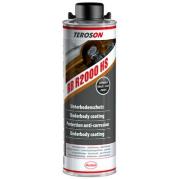 TEROSON RB R2000 HS, must, 1-liitrine purk