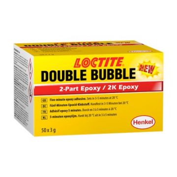 LOCTITE DOUBLE BUBBLE, 3 g kott