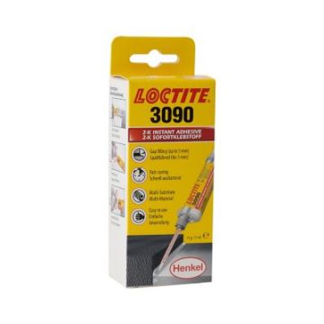 LOCTITE 3090, 10 g + 1 g kahekomponentne (dual) padrun