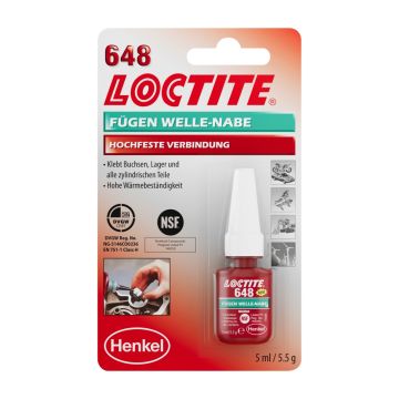 LOCTITE 648, 5 ml blisterpakend