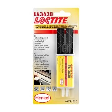 LOCTITE EA 3430, segatud, 24 ml kahekomponentsüstal