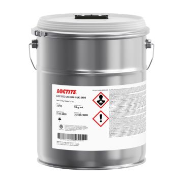 LOCTITE UK 8160 / LOCTITE UK 5400, 9 kg ämber